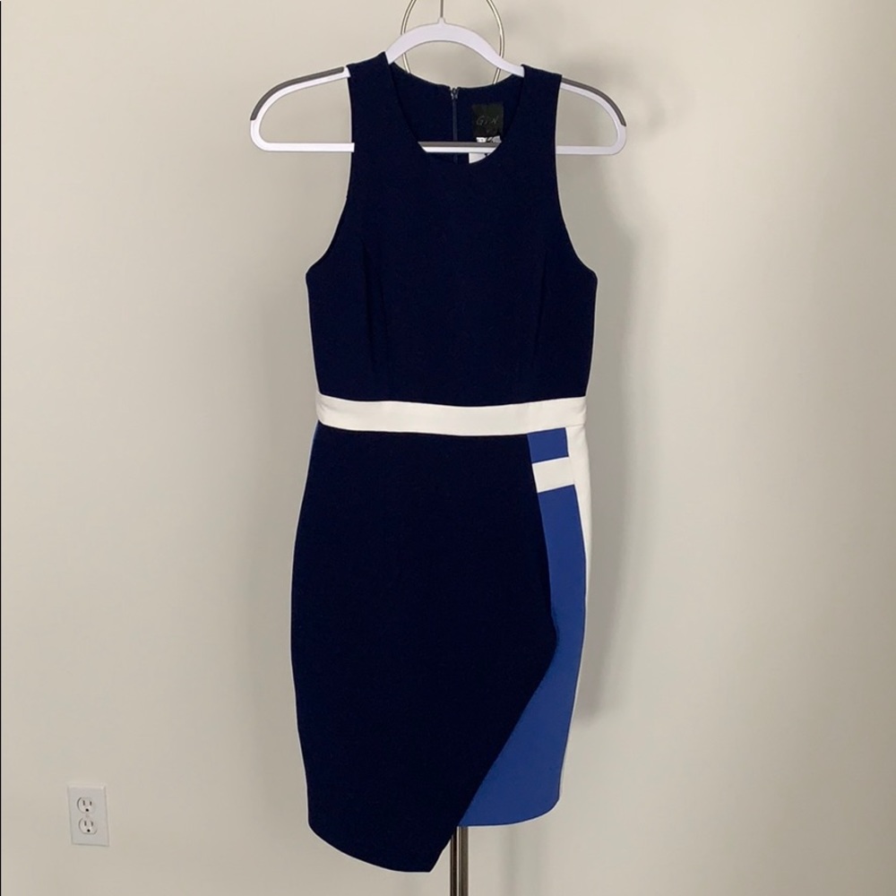 Two Toned Cocktail Dress